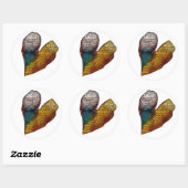 Alle Personen Circle Sticker (Blatt)