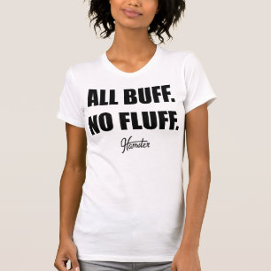 Alle polieren keinen kommerziellen Flaum-fetten T-Shirt
