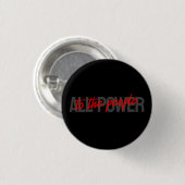 Alle Power zum People-Button - Tragen Sie die Meld Button (Vorne & Hinten)