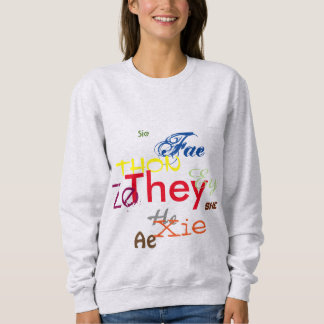 Alle Pronomen überall Sweatshirt