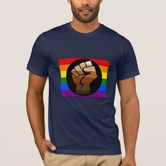 Alle Race Unity Rainbow. T-Shirt (Vorderseite)