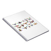 Alle Rainbow Bugs Notizblock (Rechte Seite)