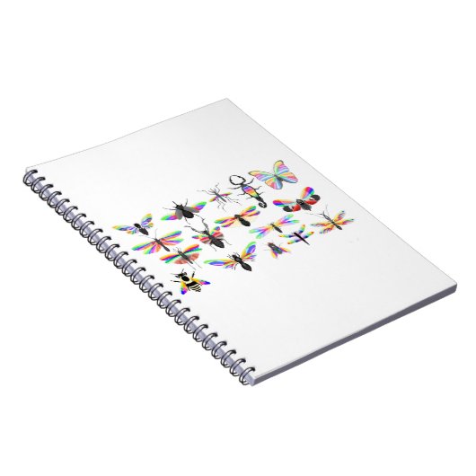 Alle Rainbow Bugs Notizblock (Rechte Seite)