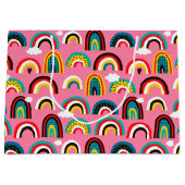 Alle Rainbows-Geschenktasche Große Geschenktüte (Vorderseite)