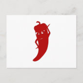 Alle Red Hot Pepper Diva Postkarte (Vorderseite)