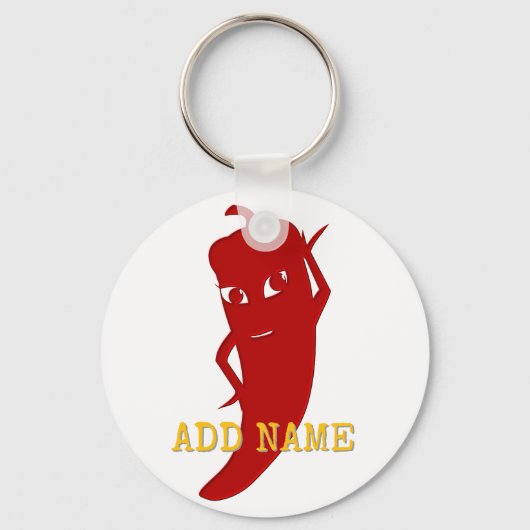 Alle Red Hot Pepper Diva Schlüsselanhänger (Vorderseite)