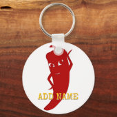 Alle Red Hot Pepper Diva Schlüsselanhänger (Rückseite)