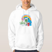 Alle Regenbogen führen zur Sesamstraße Hoodie (Vorderseite)
