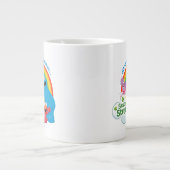 Alle Regenbogen führen zur Sesamstraße Jumbo-Tasse (Vorderseite)