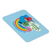 Alle Regenbogen führen zur Sesamstraße Magnet (Rechte Seite)