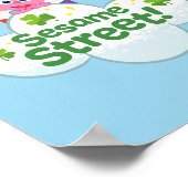 Alle Regenbogen führen zur Sesamstraße Poster (Ecke)