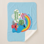 Alle Regenbogen führen zur Sesamstraße Sherpadecke (Vorderseite)