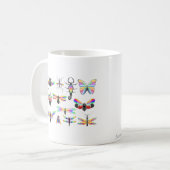 Alle Regenbogenbugs Kaffeetasse (Vorderseite Links)
