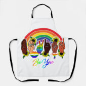 Alle Rennen Stolz Schürze (Vorderseite)