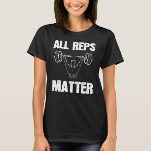 Alle Reps Materie Fitness Fanatic T-Shirt