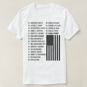 Alle republikanischen Präsidenten in Amerika T-Shirt