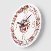 ALLE Runde (große) Uhr ausstreichen (Winkel)