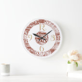 ALLE Runde (große) Uhr ausstreichen (Zuhause)