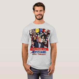 Alle Russen, Trump-Kundgebung, Trump, Russland, Em T-Shirt