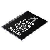 Alle Sachen dienen den Strahl Notizblock (Linke Seite)