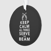 Alle Sachen dienen den Strahl Ornament (Vorderseite)