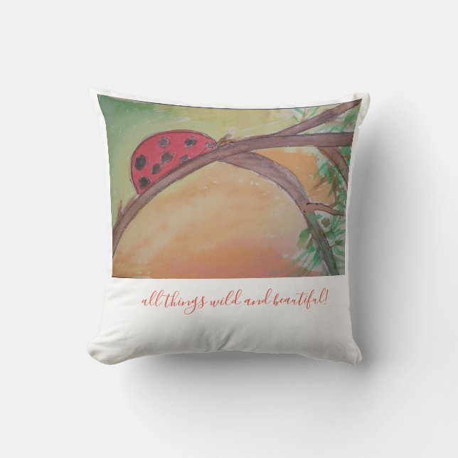 alle Sachen hell und schön Kissen (Vorderseite)