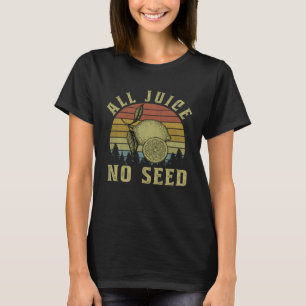 Alle Säfte ohne Saatgut Vintage Vasektomie für Män T-Shirt