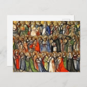 Alle Saint Postkarte (Vorne/Hinten)