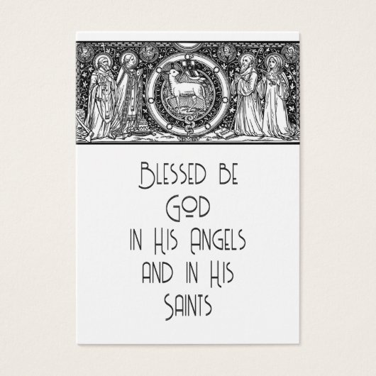 ALLE SAINTS DAY PRAYER FEIERKARTEN (Vorderseite)