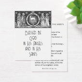 ALLE SAINTS DAY PRAYER FEIERKARTEN (Schreibtisch)