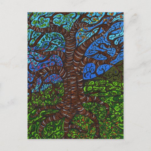 Alle Saisonbaume Postkarte (Vorderseite)