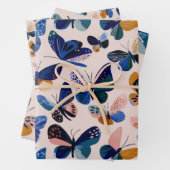 Alle Schmetterlinge Geschenkpapier Set (Beispiel)