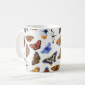Alle Schmetterlinge Kaffeetasse (Vorderseite Links)