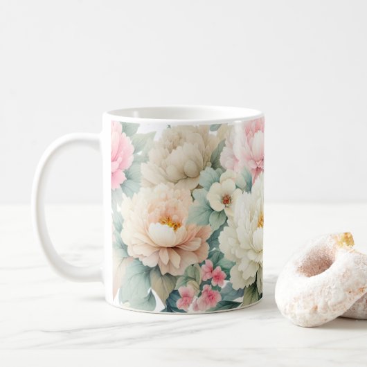 "Alle schönen Dinge" Kaffeetasse (Mit Donut)