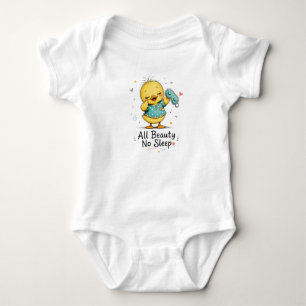 Alle Schönheit Kein Schlaf Süßes Entenbaby Einteil Baby Strampler