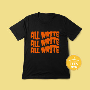 Alle schreiben Funny Halloween Autor Tri-Blend Shirt