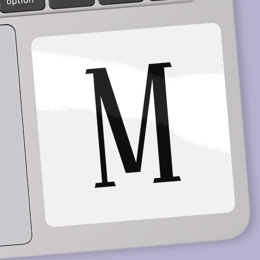 Alle Schreiben | Schwarz-Weiß- oder DIY-Farben Aufkleber