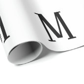 Alle Schreiben | Schwarz-Weiß- oder DIY-Farben Geschenkpapier (Rolleneckpunkt)