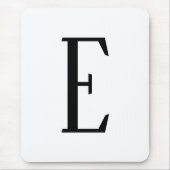 Alle Schreiben | Schwarz-Weiß- oder DIY-Farben Mousepad (Vorne)