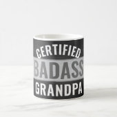 Alle Schwarz-Weiß-zertifizierten Badass-Großopfer Kaffeetasse (Mittel)