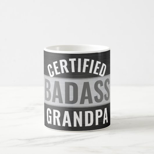 Alle Schwarz-Weiß-zertifizierten Badass-Großopfer Kaffeetasse (Mittel)