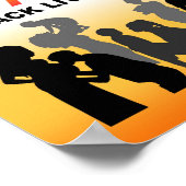 Alle schwarzen Lebensfragen sind wichtig Poster (Ecke)