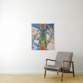 ALLE SEEING CHAKRA WANDTEPPICH (Beispiel)