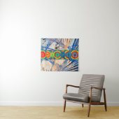 ALLE SEEING CHAKRA WANDTEPPICH (Beispiel (Horizontal))