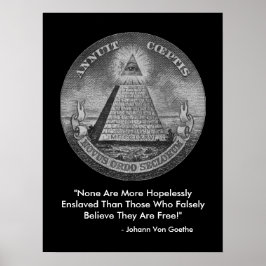 Alle sehen Auge des Illuminati Poster