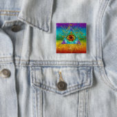 Alle sehen Augen Gottes - abstrakte Skizze Button (Beispiel)