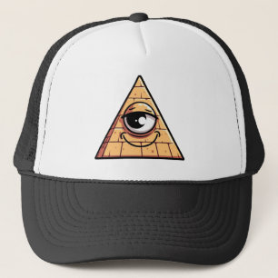 Alle sehen Pyramidenauge Truckerkappe