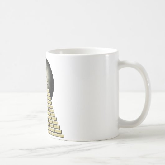 Alle sehende Augen-Tasse Kaffeetasse (Rechts)