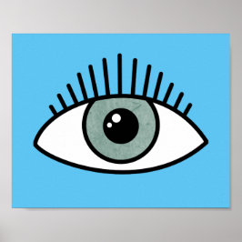 Alle sehenden Augen Eye Trendy Augen modern zeitge Poster