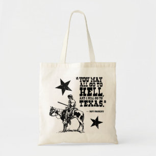 Alle Sie können zur Hölle gehen, und ich gehe zu Tragetasche